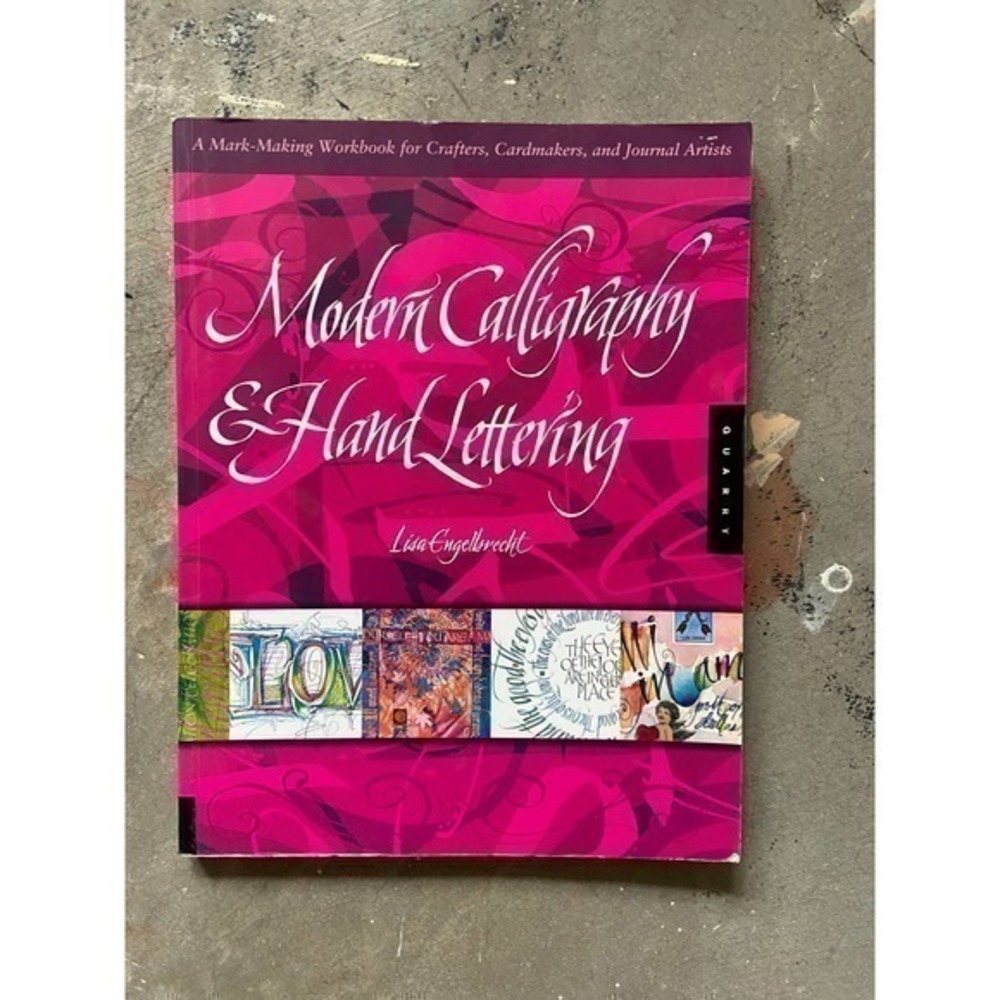 Modern Calligraphy and Hand Lettering : Lisa Englebrecht, art, hobby, writiing,